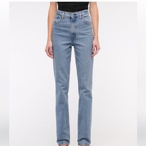 Abercrombie & fitch 90s straight ultra high rise